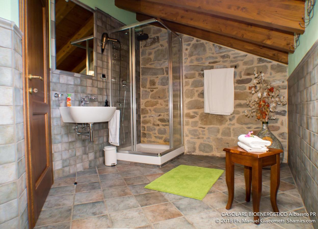 Il Casolare Bioenergetico Bed and Breakfast Albareto  Buitenkant foto