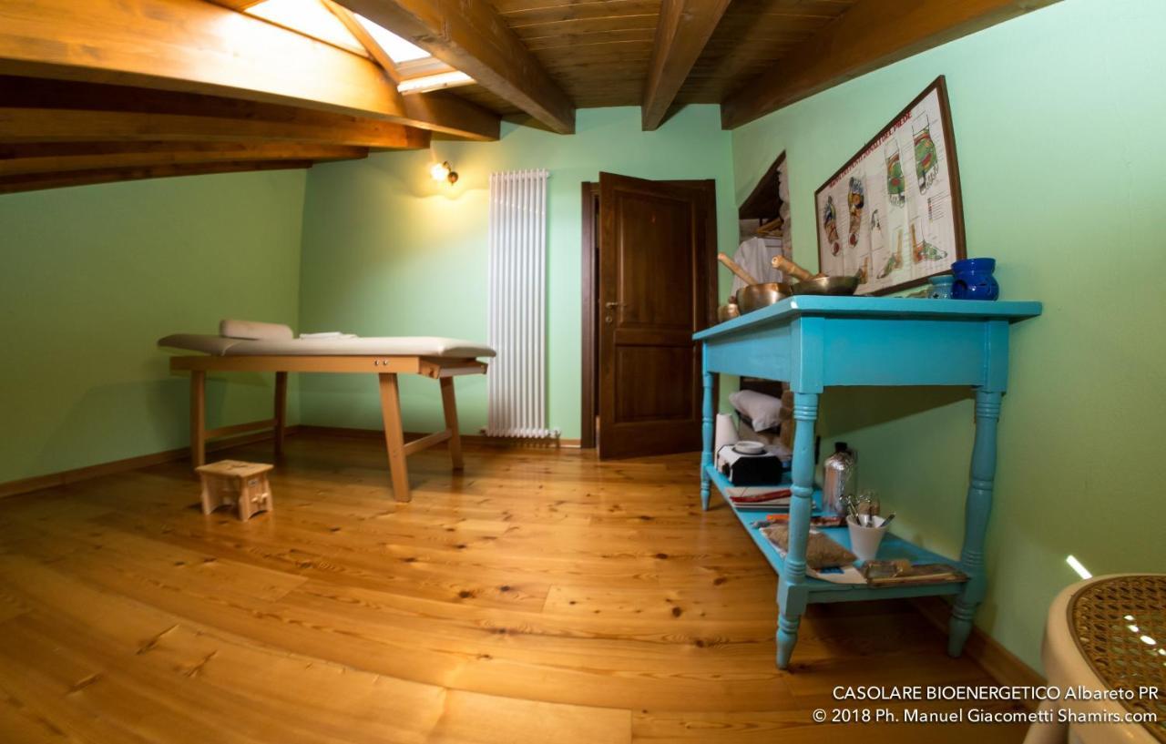 Il Casolare Bioenergetico Bed and Breakfast Albareto  Buitenkant foto