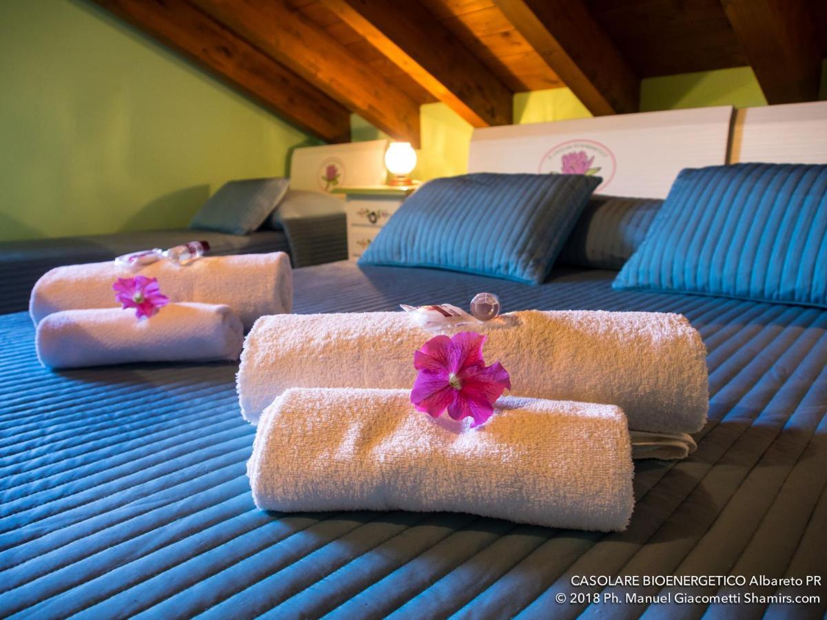 Il Casolare Bioenergetico Bed and Breakfast Albareto  Buitenkant foto