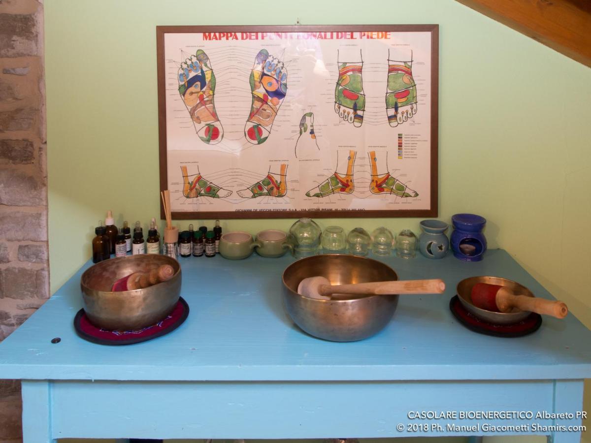 Il Casolare Bioenergetico Bed and Breakfast Albareto  Buitenkant foto